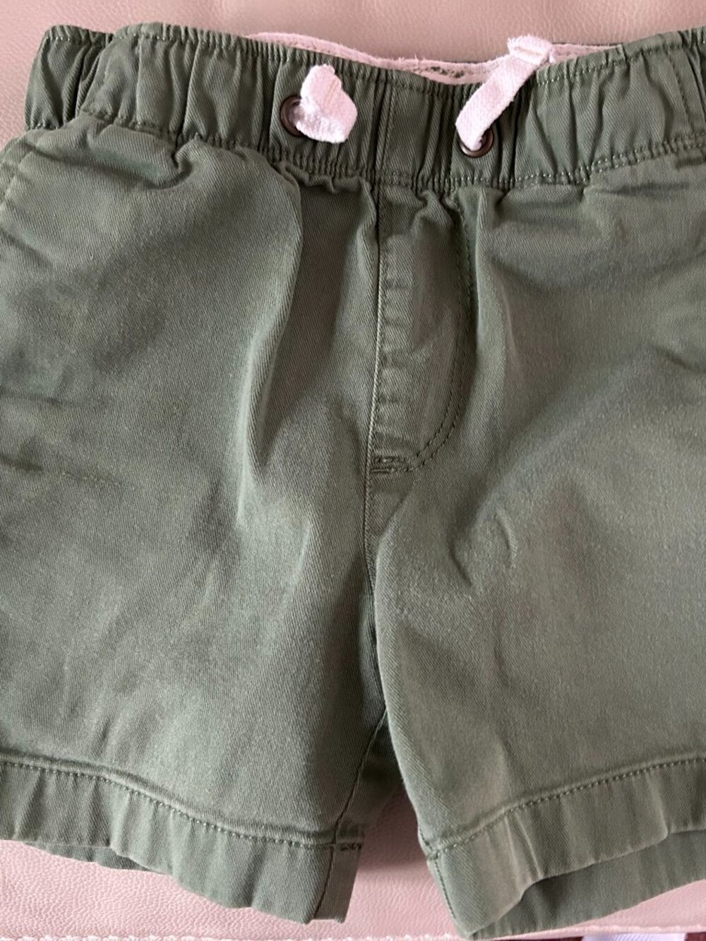 CREWCUTS Boys Khaki Green Shorts
